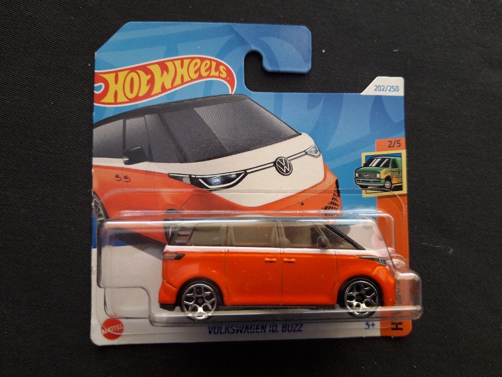 Hotwheels VW ID-Buzz oranje, Ophalen of Verzenden, Nieuw, Auto