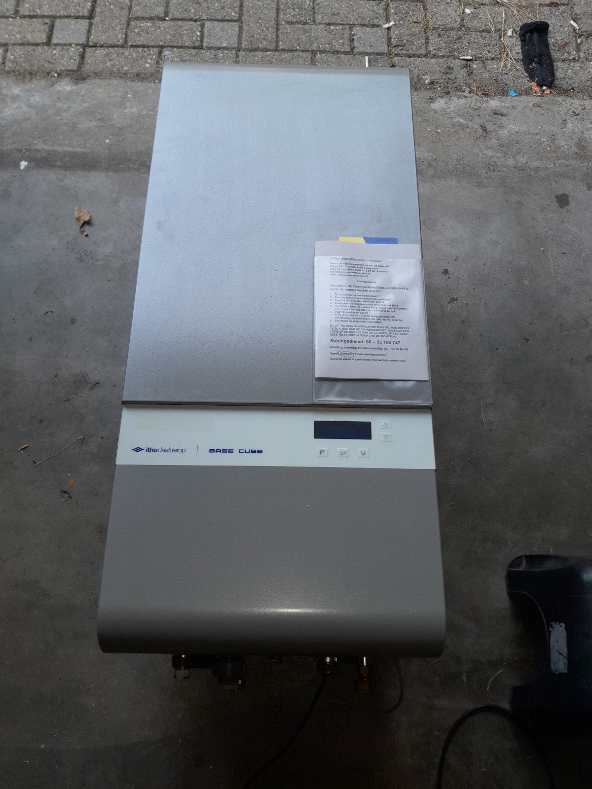 Itho Daalderop Base Cube CV-ketel (2013) - Goed werkend, Ophalen, Gebruikt, Cv-ketel of Combi-ketel