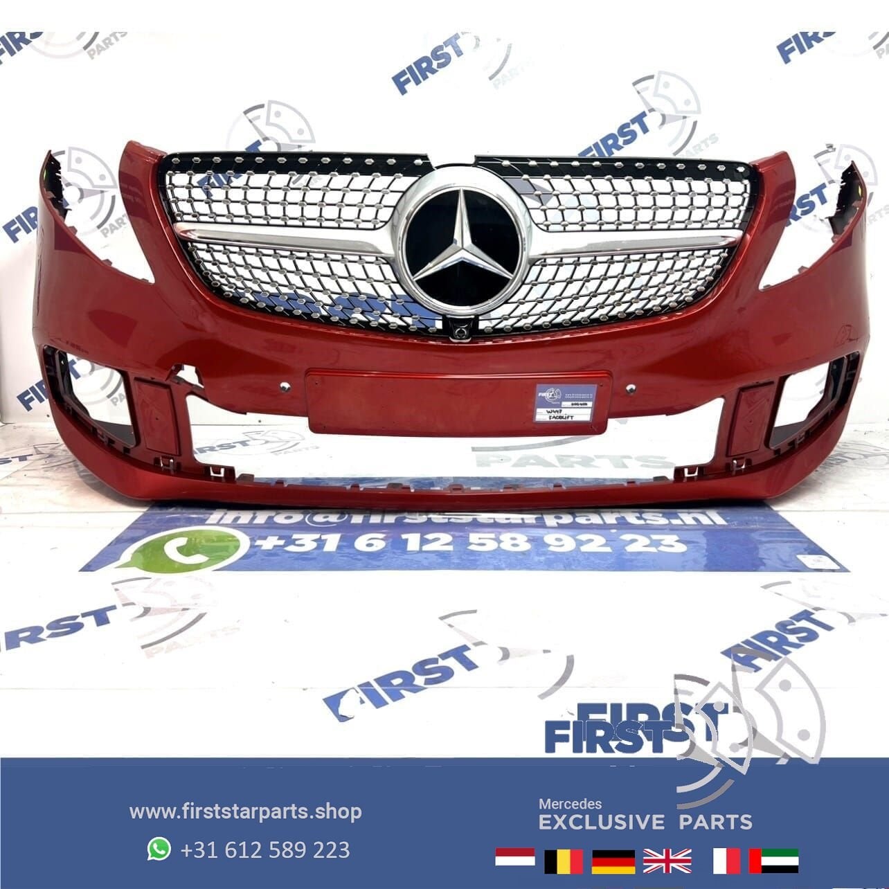W447 V KLASSE FACELIFT BUMPER A4478856000 (GEEN AMG) VOORBUM, Auto-onderdelen, Carrosserie en Plaatwerk, Gebruikt, -, Voor, Ophalen of Verzenden