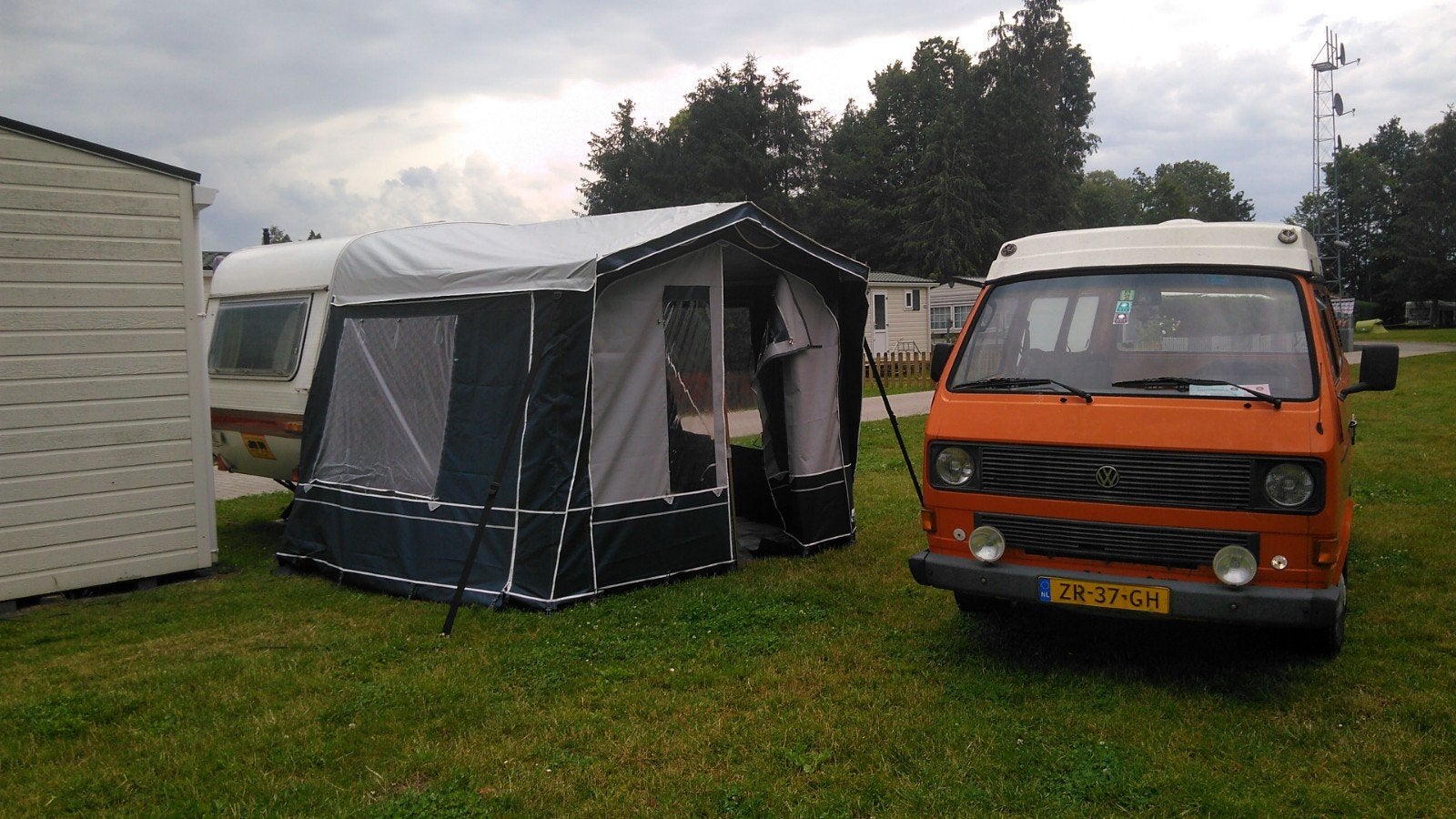 tent, Caravans en Kamperen, Ophalen, Zo goed als nieuw