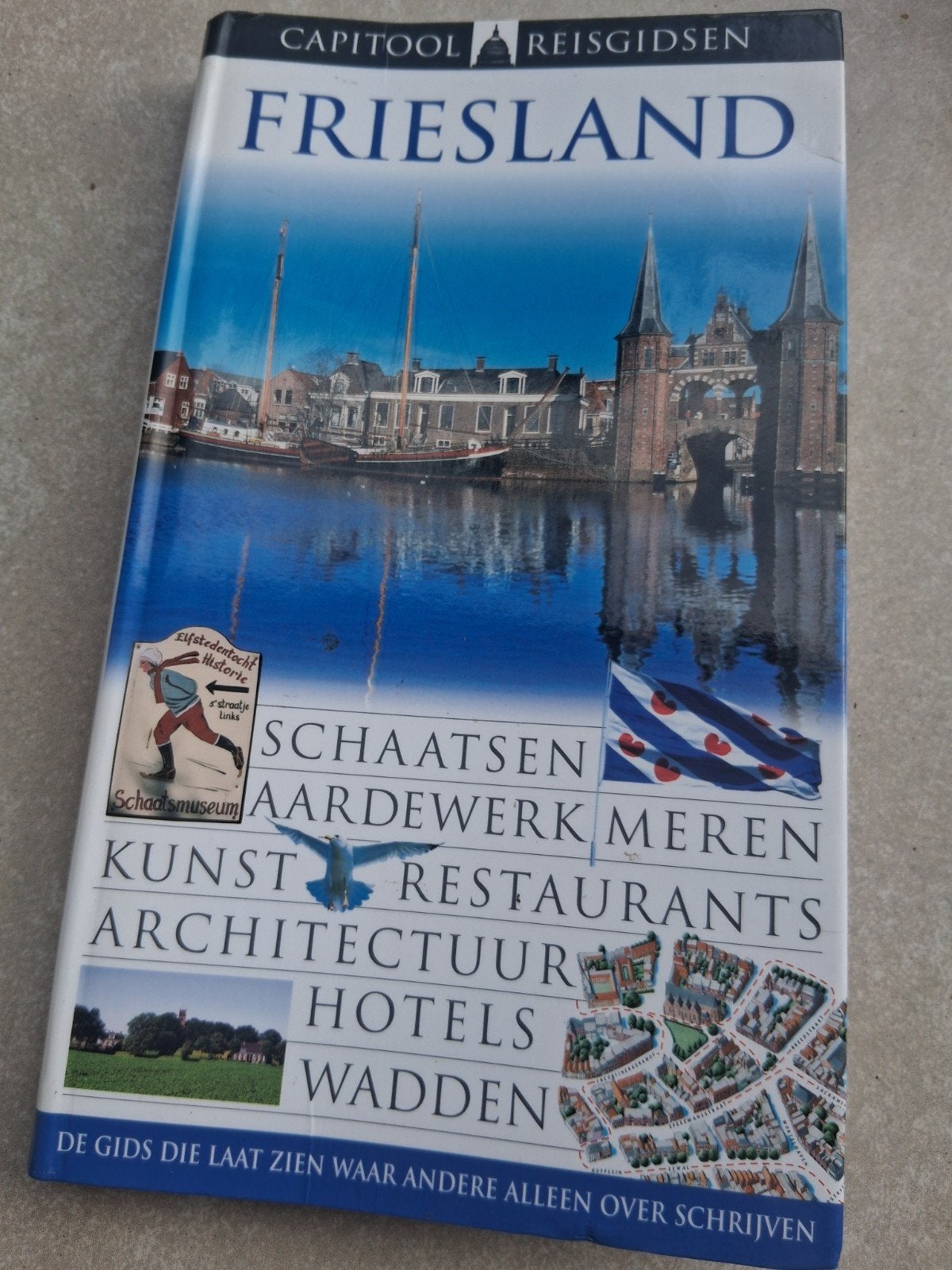 Capitool Reisgidsen - Friesland, Boeken, Gelezen, Capitool, Bartho Hendriksen, Europa