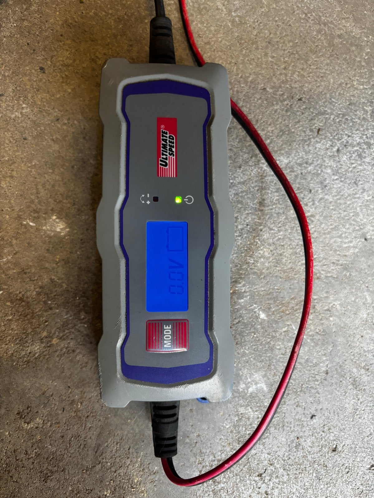 Ultimate Speed Acculader 12V/6V voor Motorfiets en Auto, Motoren, Ophalen of Verzenden, Gebruikt