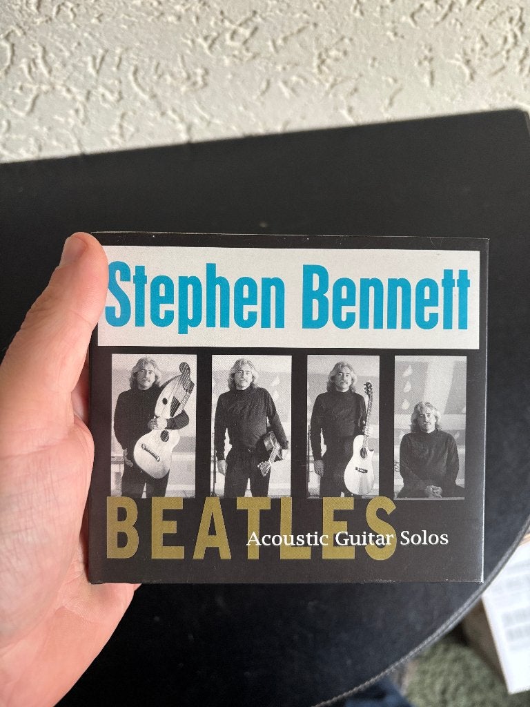 Stephen Bennett - Beatles Acoustic Guitar Solos - 2005, Ophalen of Verzenden, Gebruikt, Poprock