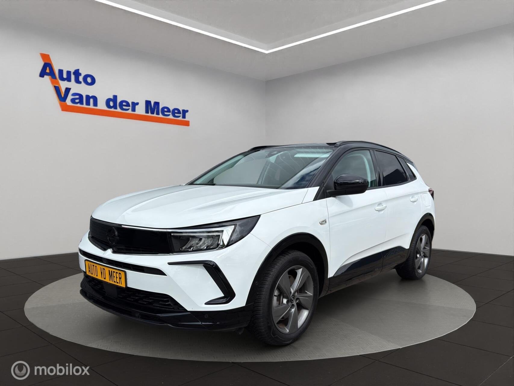 Opel Grandland 1.6 Turbo Plug-In Hybrid GS All in prijs., Auto's, 12 maanden, Stof, Zwart, 4 cilinders