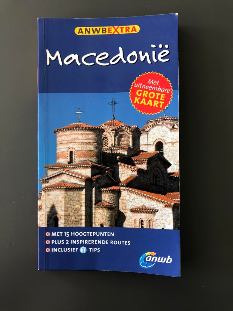 Reisgids Macedonië met kaart, Europa, Reisgids of -boek, Ophalen, Gelezen