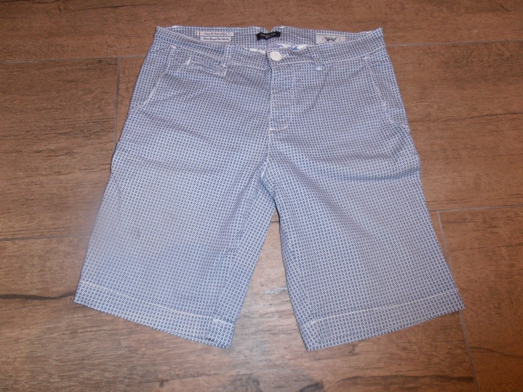 Korte broek maat 29 Cavallaro Napoli print blauw wit, Blauw, Ophalen of Verzenden, Zo goed als nieuw, Maat 46 (S) of kleiner