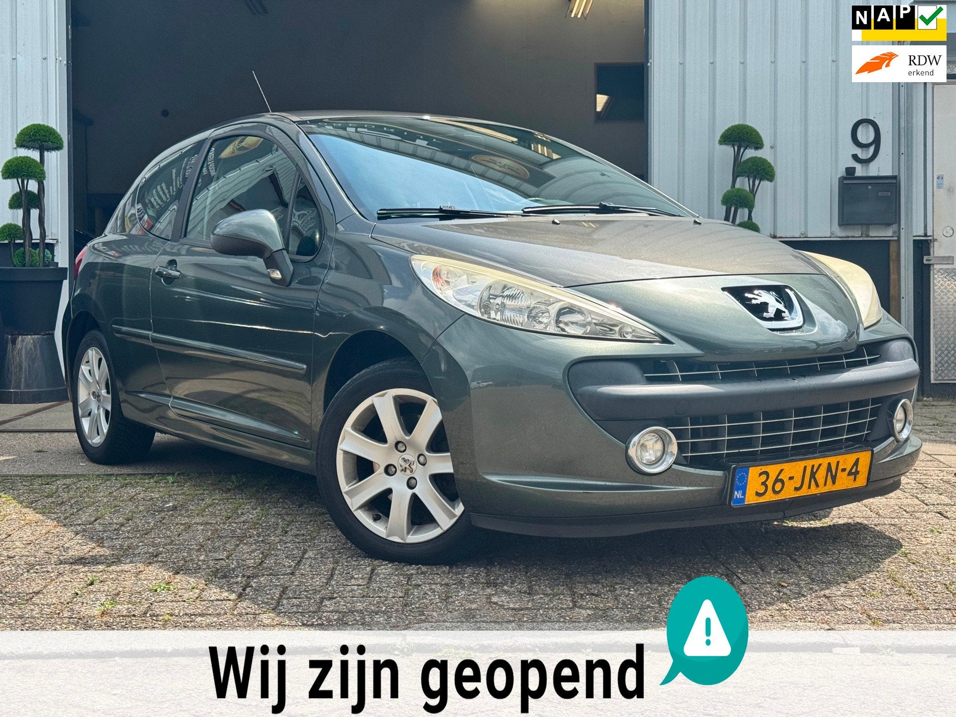 Peugeot 207 1.6 | VTi | XS Pack | INRUIL KOOPJE | 2009 | AIR, Voorwielaandrijving, Metallic lak, Stof, Gebruikt