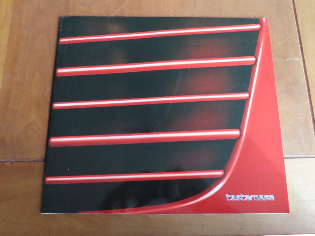 Prestige brochure Ferrari Testarossa 1984, Ophalen of Verzenden, Zo goed als nieuw, Ferrari, Ferrari