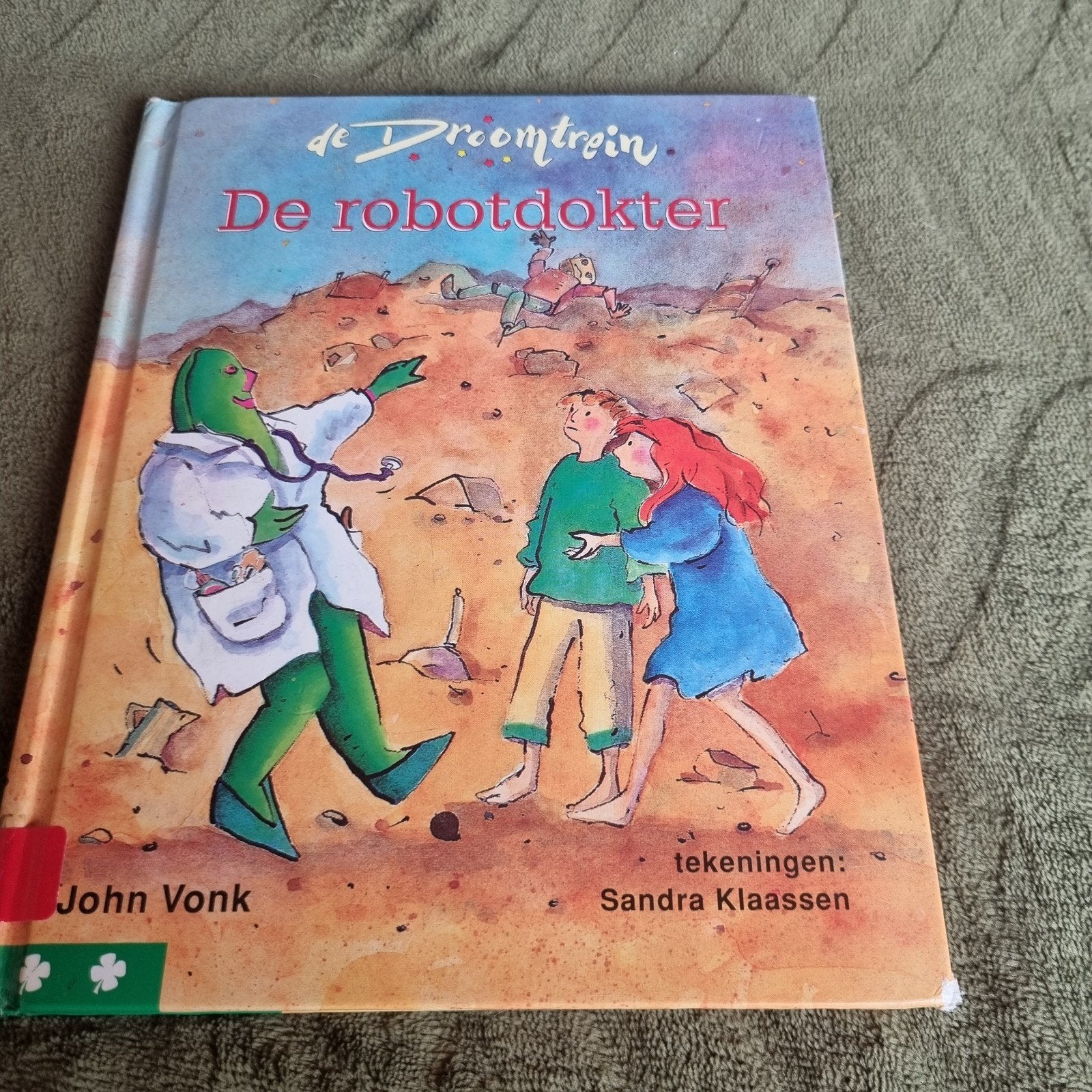 De Robotdokter - John Vonk -De Droomtrein AVI E3 basisschool, Ophalen of Verzenden, Gelezen, John Vonk, Fictie algemeen