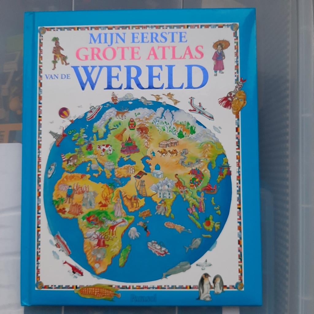 Boek Mijn eerste grote atlas van de wereld, Overige atlassen, Ophalen of Verzenden, Zo goed als nieuw, 1800 tot 2000