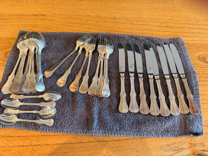 Robbe & Berking Alt-Kopenhagen – 800 zilver – 28-delig, Ophalen