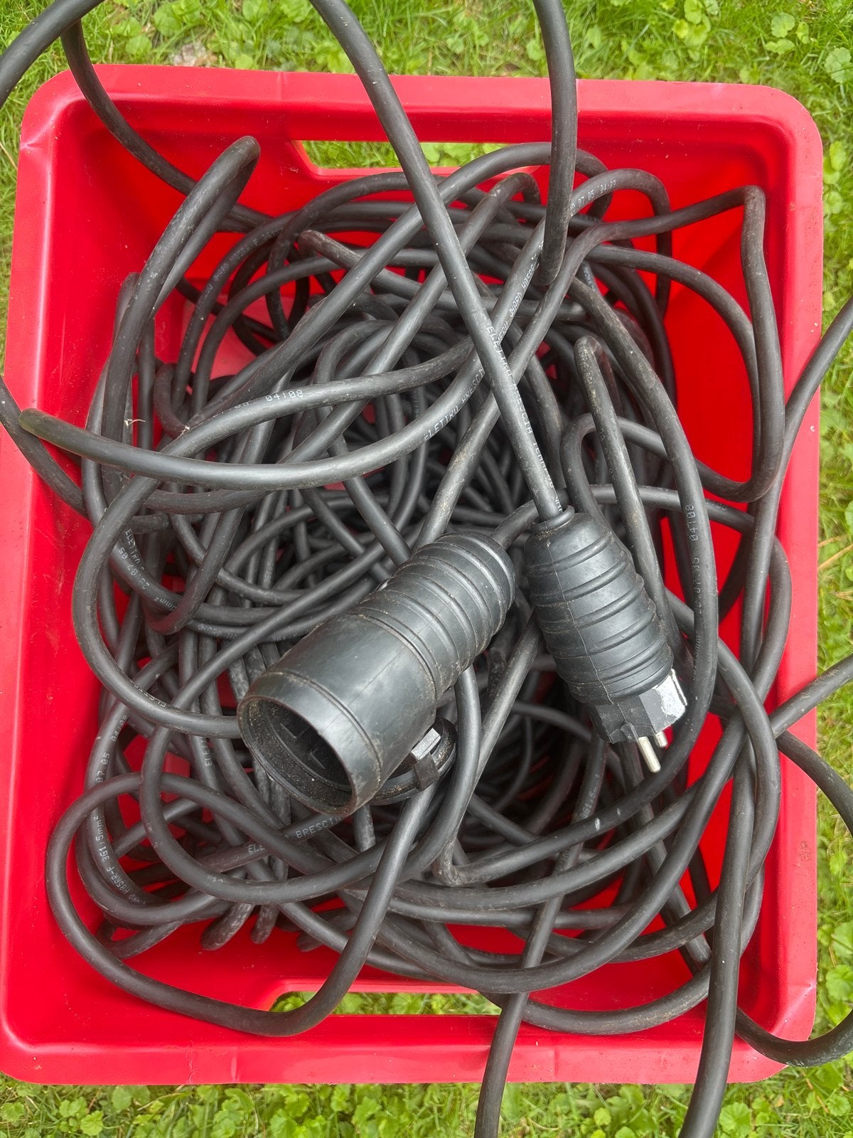Verlengsnoer 30+ meter voor verbouwing - Onbeschadigd, Ophalen of Verzenden, Gebruikt, Kabel of Snoer