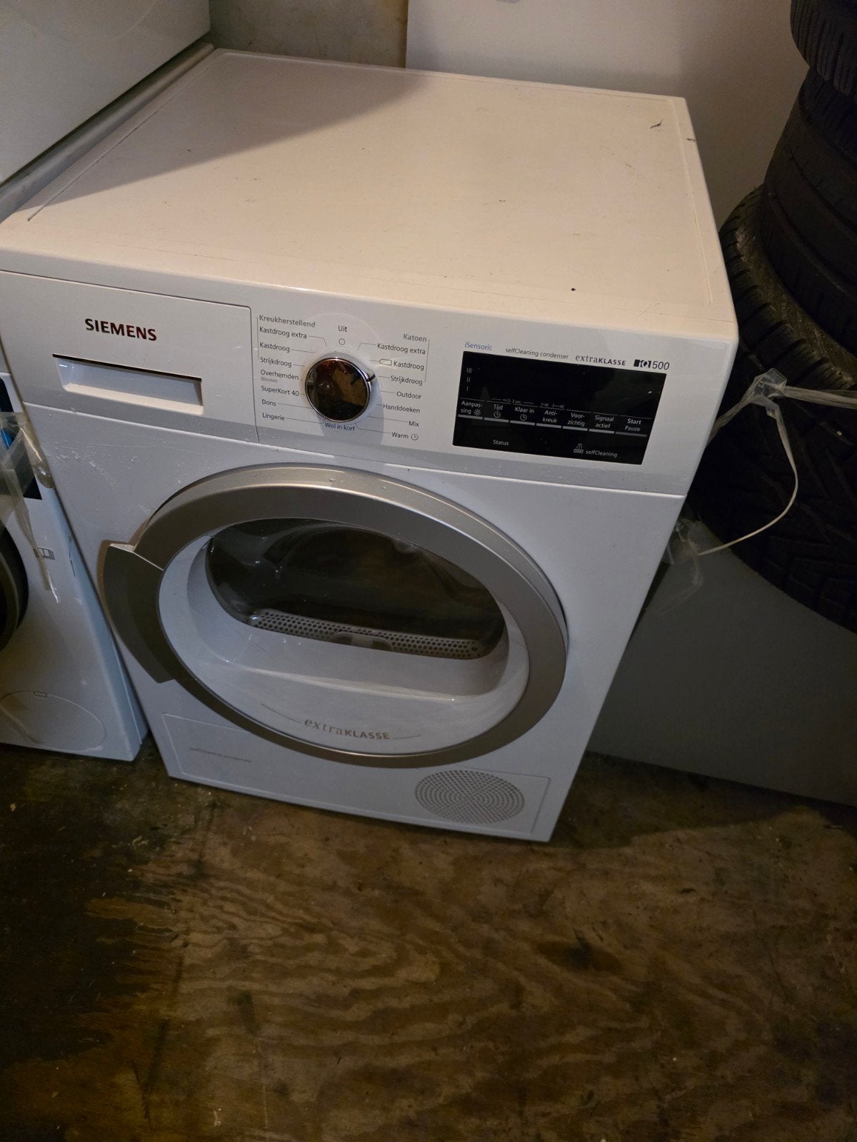 Siemens iQ500 extra droger 8kg - Uitstekende staat, Witgoed en Apparatuur, Ophalen of Verzenden, Zo goed als nieuw