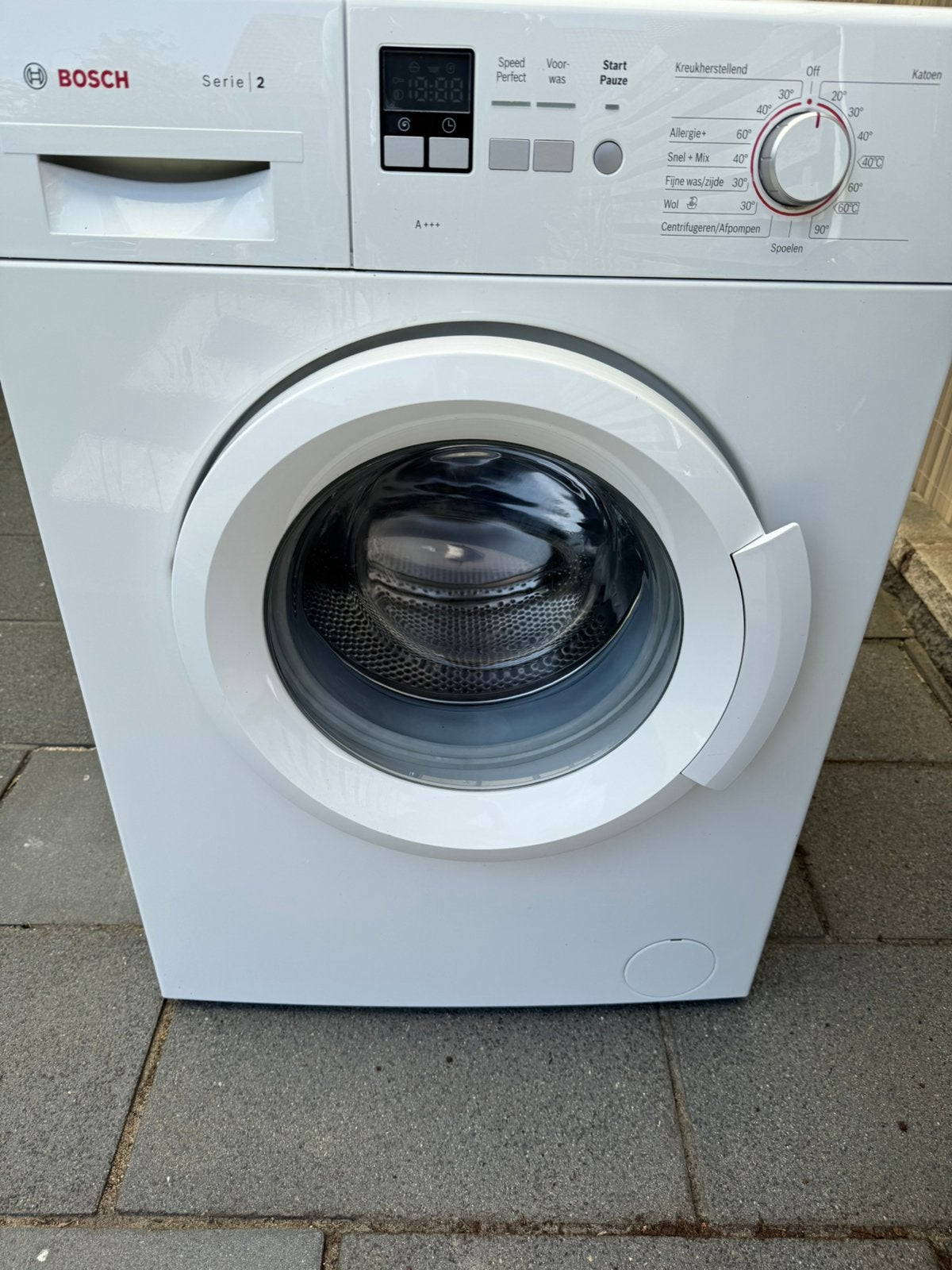 Wasmachine Bosch serie 2, Witgoed en Apparatuur, Ophalen of Verzenden, Gebruikt, 1200 tot 1600 toeren, Minder dan 85 cm