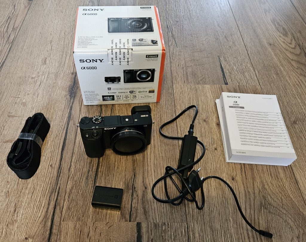 Sony a6000 body zwart