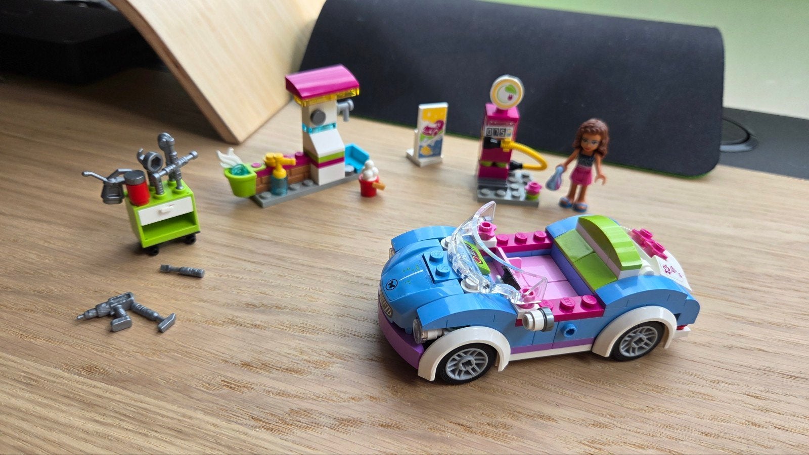 Lego friends 41091 Mia's sportwagen, Lego, Friends, Ophalen of Verzenden, Zo goed als nieuw
