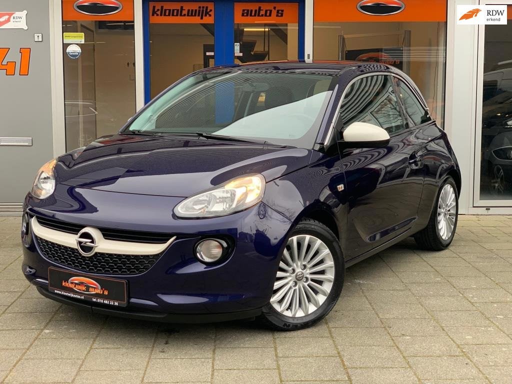 Opel ADAM 1.2 Jam Navigatie Leder/Stof Cruise LM Dealer Onde, Dealer onderhouden, ADAM, Zwart, Bedrijf