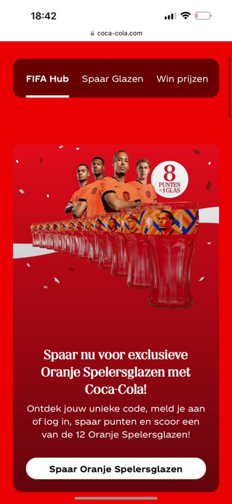 Spaaractie Coca Cola, Tickets en Kaartjes, Eén persoon