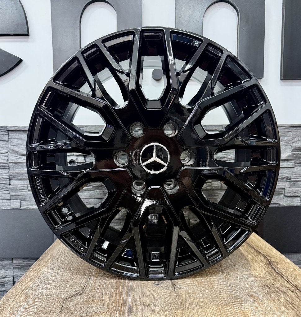 Mercedes Sprinter Crafter 18 inch 6x130 zwart, Auto-onderdelen, Banden en Velgen, Niet ingevuld, 18 inch, Velg(en), Niet ingevuld
