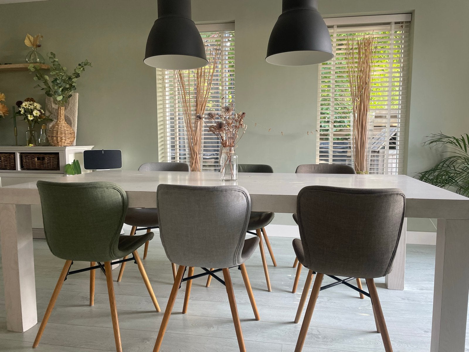 Ahorn houten eettafel 220x100x76, Ophalen, Gebruikt, 100 tot 150 cm, 200 cm of meer