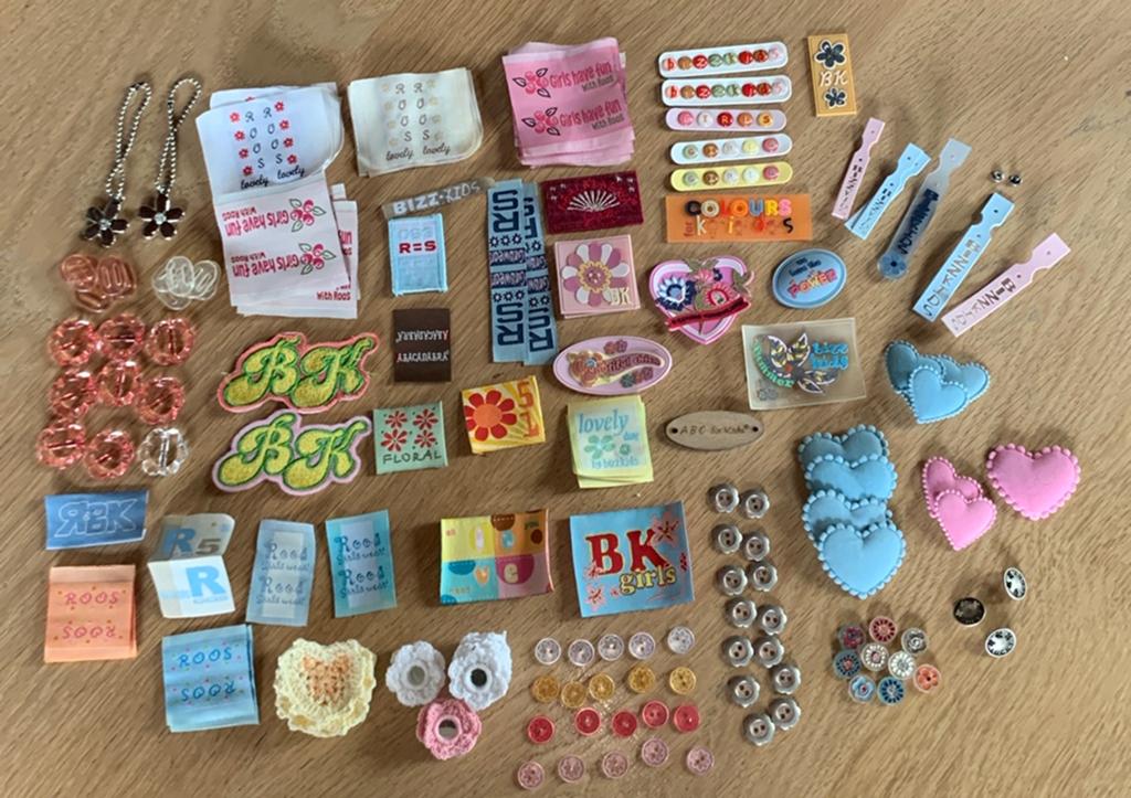 Nieuw! Roos/Bizzkids naaibare applicaties 170 stuks, Ophalen of Verzenden, Nieuw, Applicatie