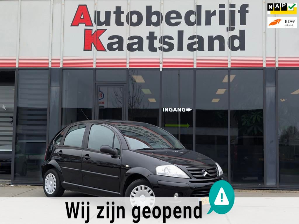 Citroen C3 1.4i Sky Radio - Airco -, Auto's, Citroën, Voorwielaandrijving, Zwart, Origineel Nederlands, Bedrijf