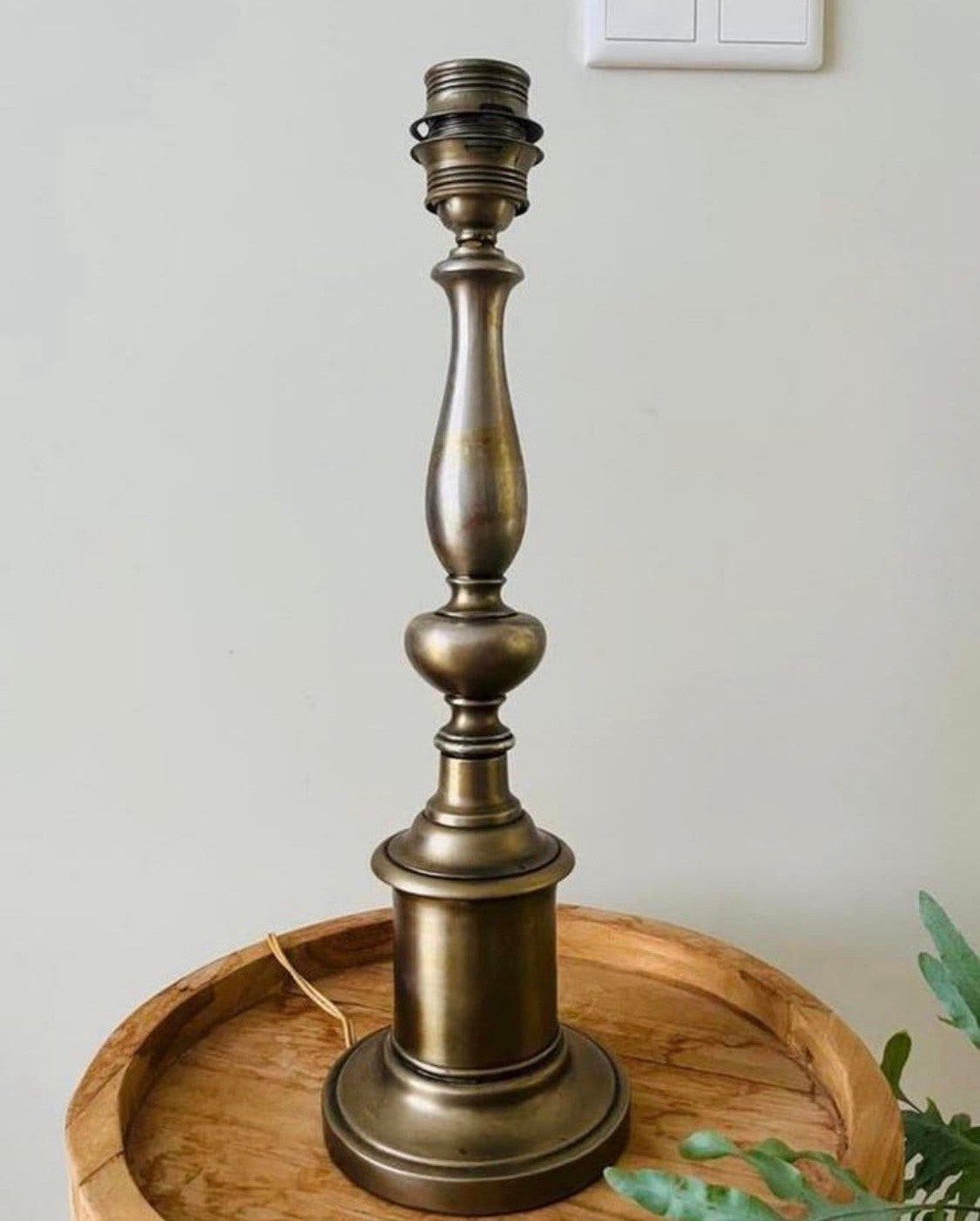 Unieke vintage stiffel lampenvoet prachtvol!, Ophalen of Verzenden, Zo goed als nieuw, Klassiek