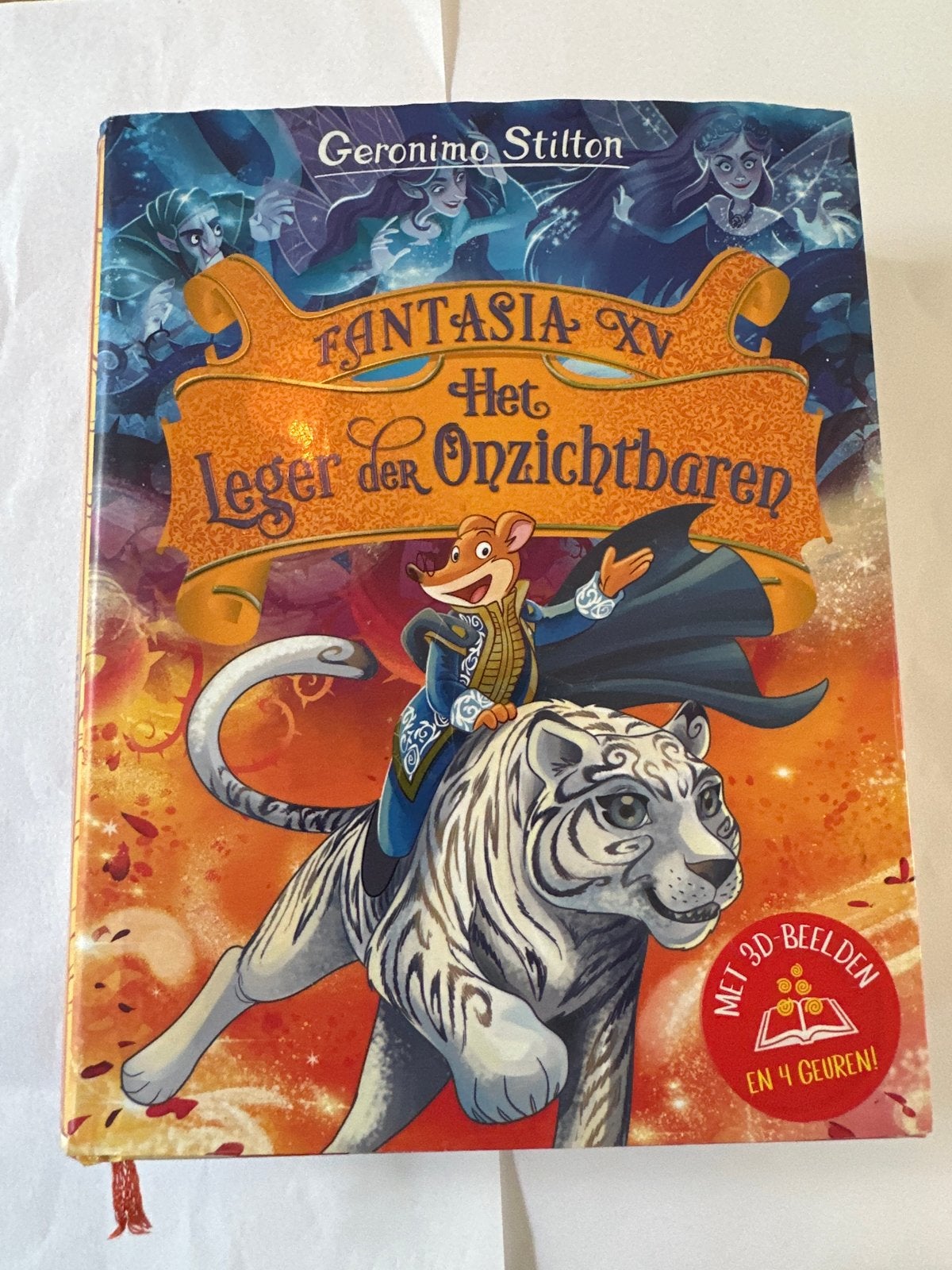 Geronimo Stilton Fantasia XV: Het Leger der Onzichtbaren, Ophalen, Gelezen, Fictie