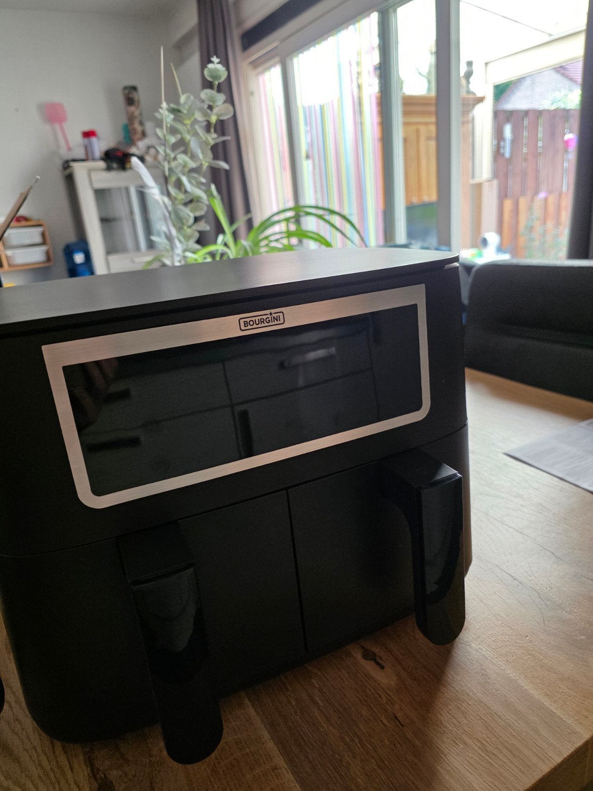 Bourgini Duo Health Fryer 2 x 4.0L - Zo goed als nieuw, Ophalen, Zo goed als nieuw, Airfryer