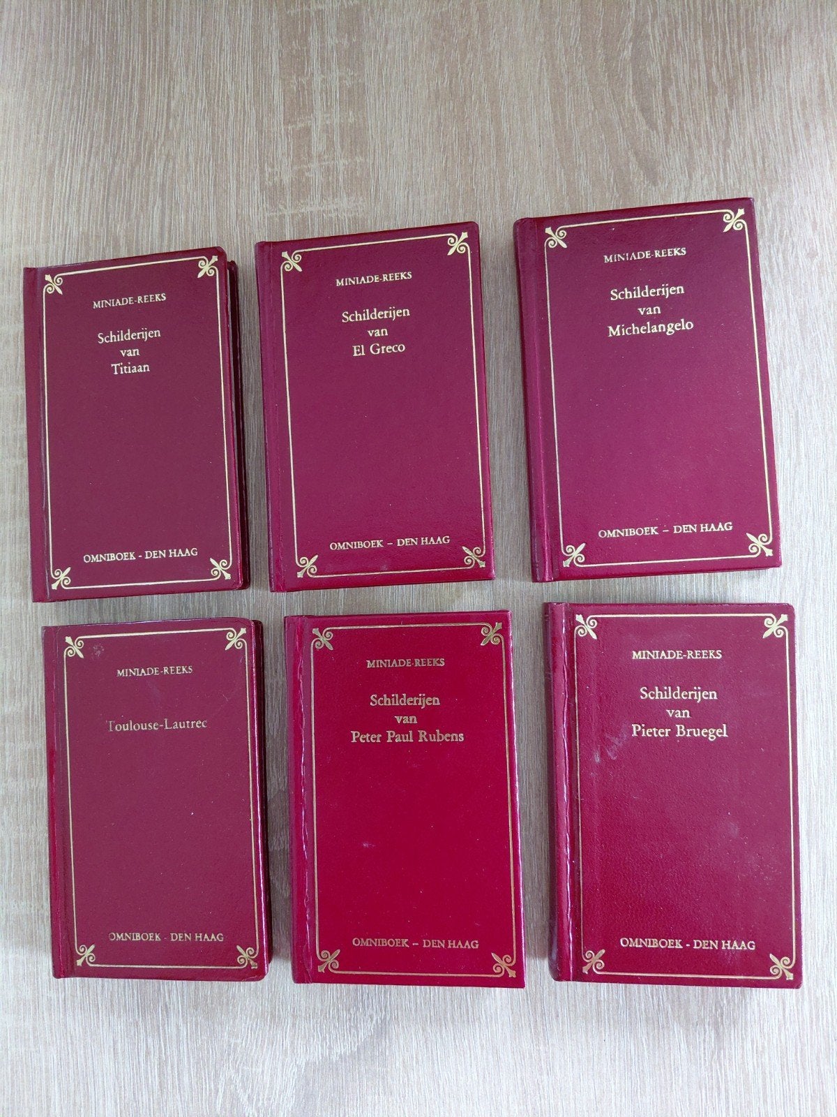 Miniade Reeks - Schilderijen van Oude Meesters (8 delen), Ophalen of Verzenden, Gelezen, Schilder- en Tekenkunst, Diverse Oude Meesters