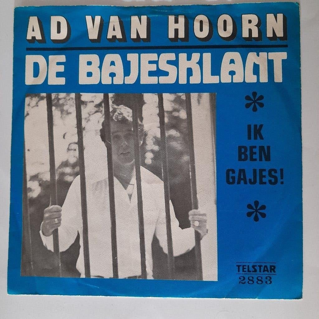 Ad van Hoorn - De Bajesklant / Ik Ben Gajes! (Vinyl, 1979), Gebruikt, Verzenden, 7 inch, Levenslied of Smartlap