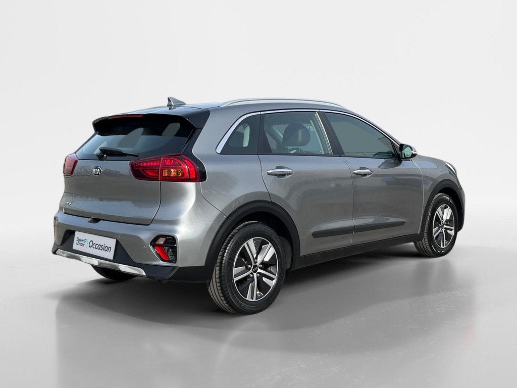 Kia Niro 1.6 GDi Hybrid DynamicLine | Lage kilometerstand |, Auto's, Kia, Gebruikt, Euro 6, 2 kWh, Leder en Stof