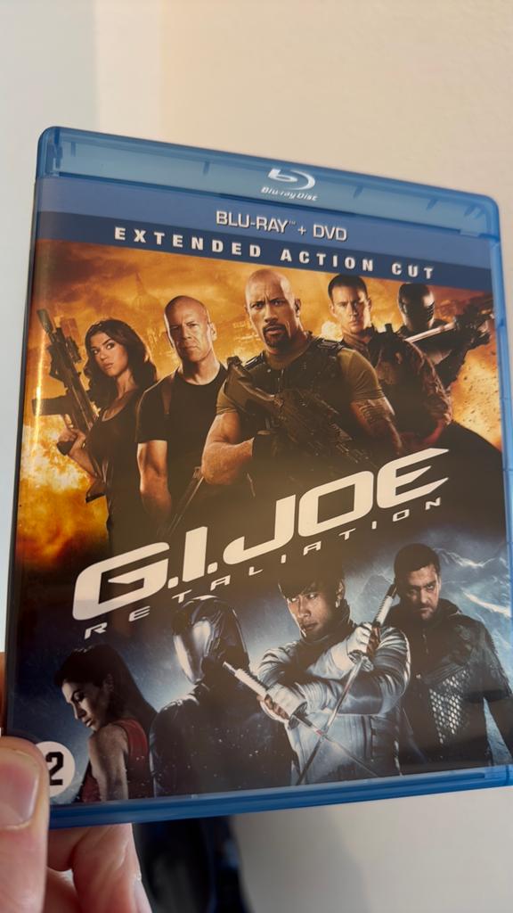 G.I. Joe Retaliation op Bluray + DVD, Verzenden, Zo goed als nieuw, Actie