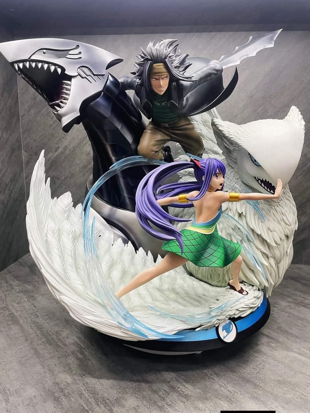 fairytail tsume arts high end licensed statue NEW, Ophalen of Verzenden, Nieuw
