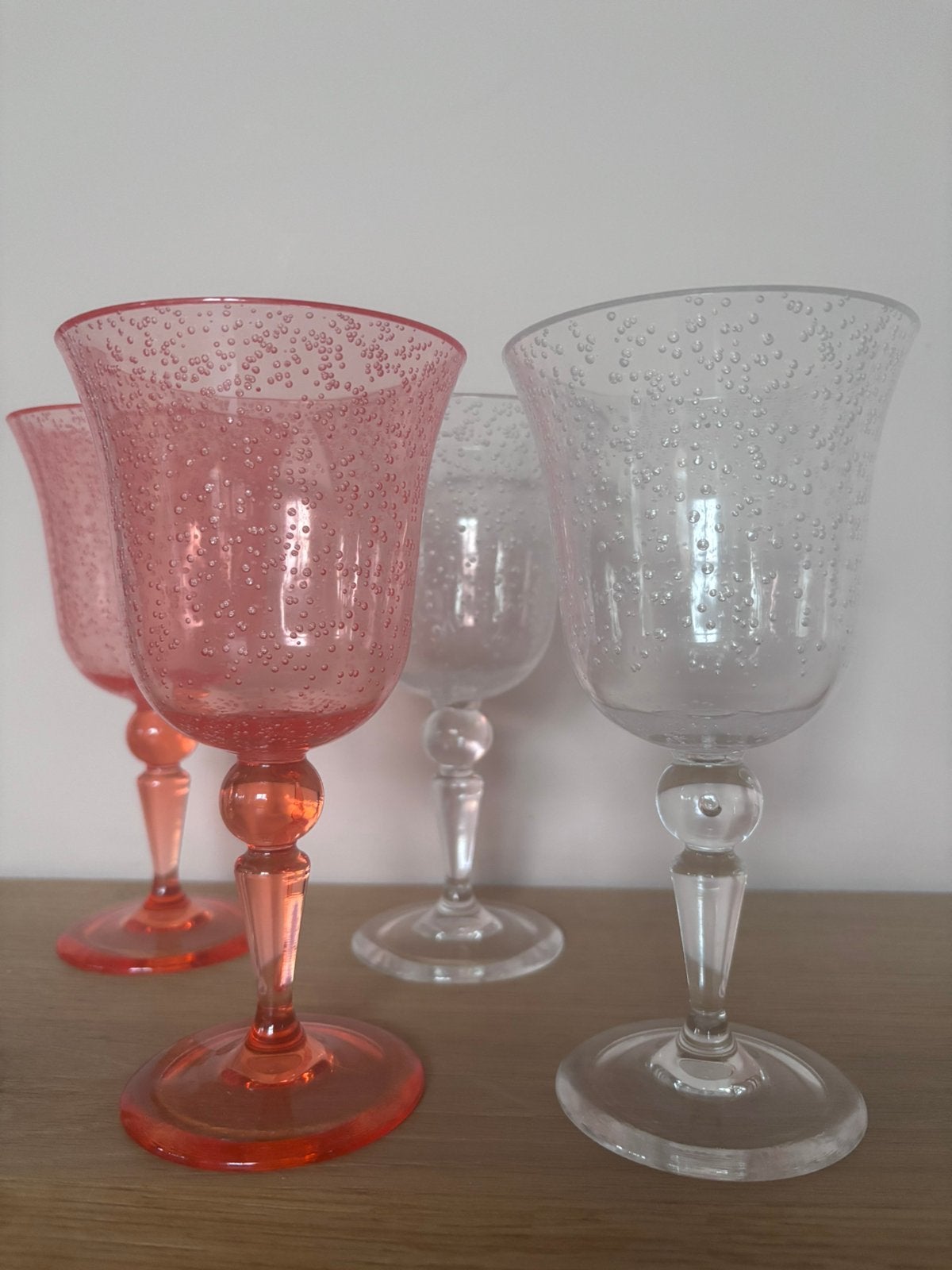 Rice kunststof wijnglazen Bubble, Verzamelen, Glas en Borrelglaasjes, Ophalen of Verzenden, Nieuw, Overige typen