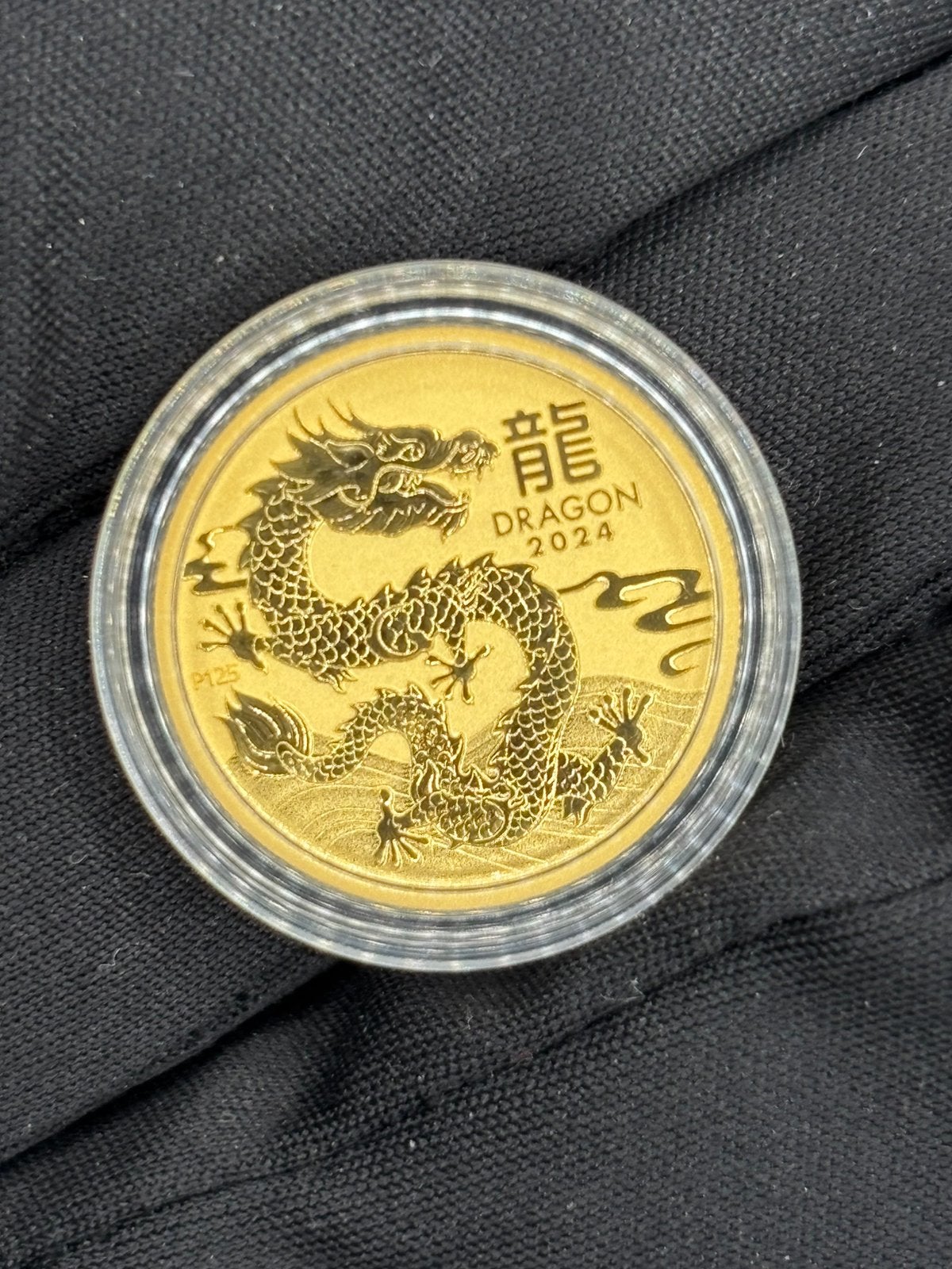1/4oz lunar year of the dragon 7,78 gram goud, Ophalen of Verzenden, Goud