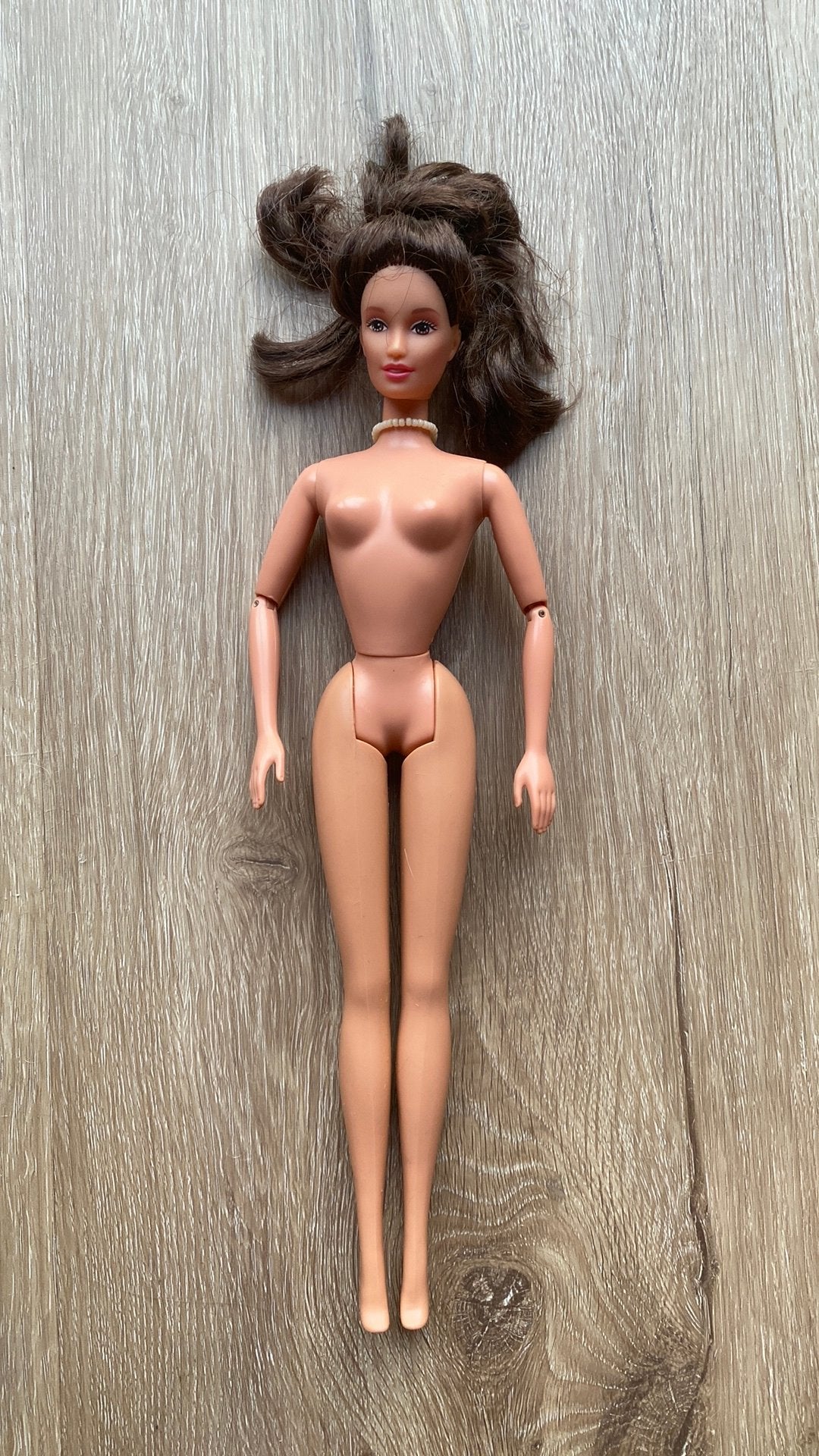Vintage Barbie pop Mattel met bewegende armen uit 1991, Ophalen of Verzenden, Gebruikt, Barbie