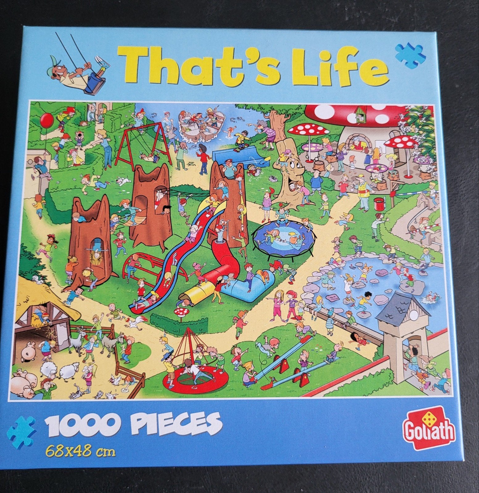that's life puzzel 371362 speeltuin 1000 stukjes, Ophalen of Verzenden, 500 t/m 1500 stukjes, Zo goed als nieuw, Legpuzzel