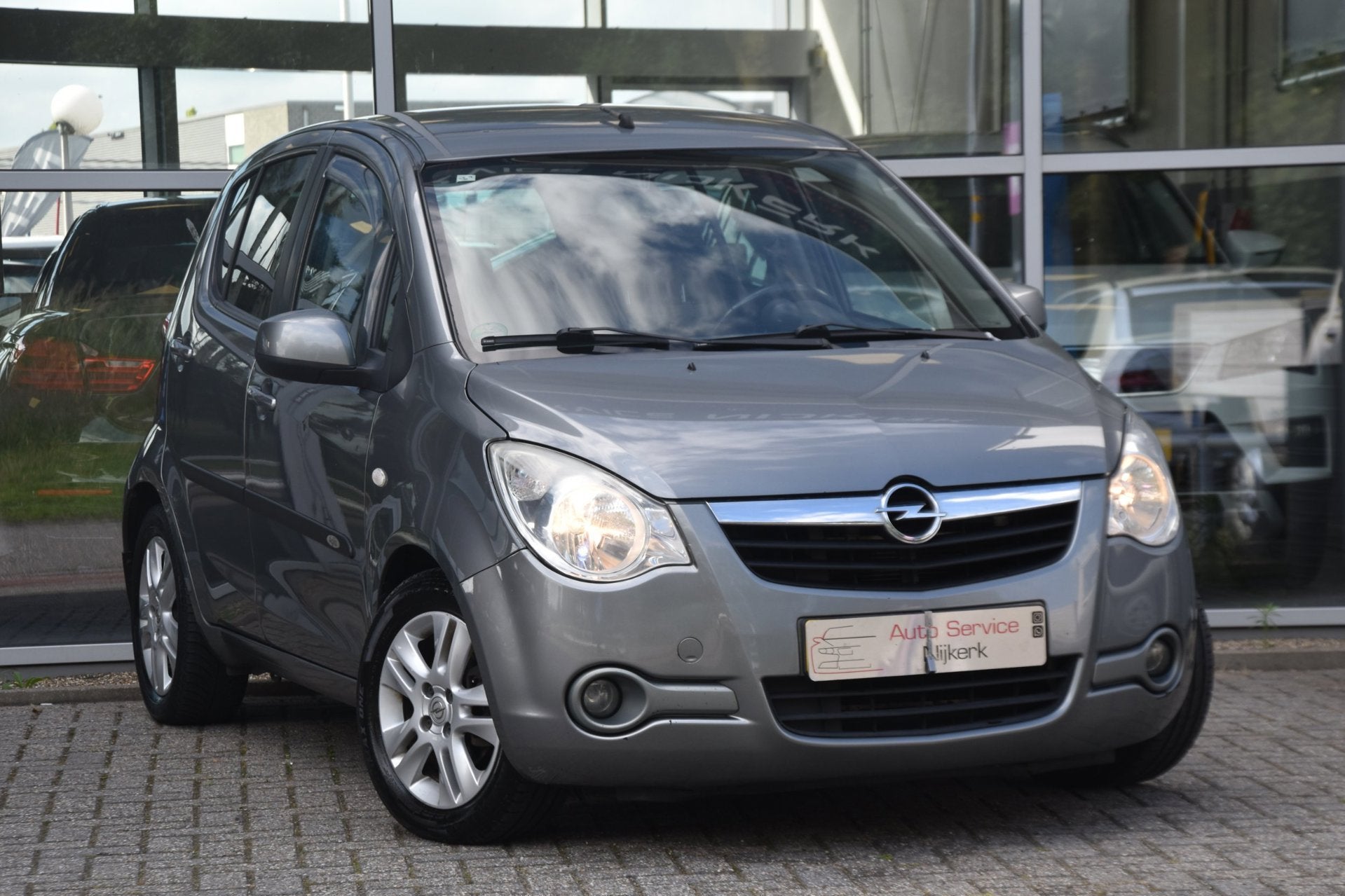 Opel Agila 1.0 Edition Airco 5Drs NAP LM Velgen Elektr. Rame, Auto's, Euro 5, Stof, Gebruikt, Origineel Nederlands