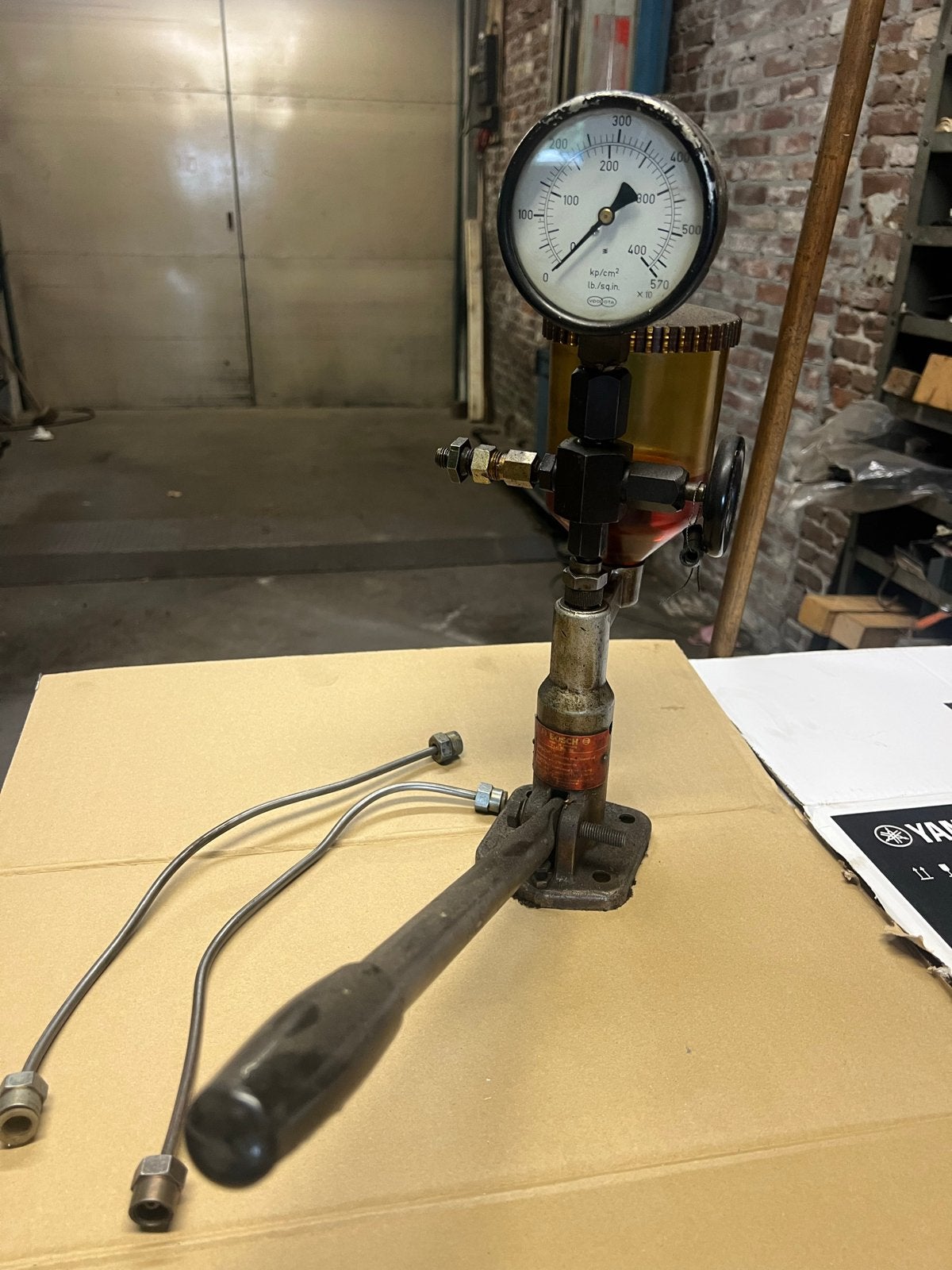 Bosch Verstuiver Tester - Diesel Injector Testapparaat, Ophalen of Verzenden, Gebruikt