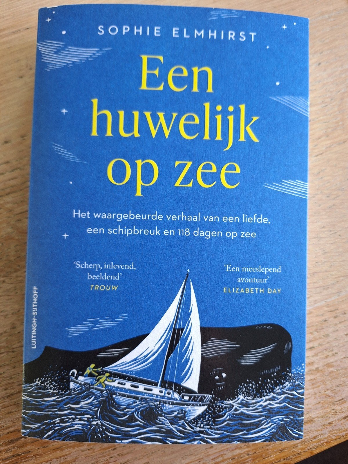 Een huwelijk op zee - Sophie Elmhirst, Boeken, Ophalen of Verzenden, Zo goed als nieuw, Sophie Elmhirst, Nederland