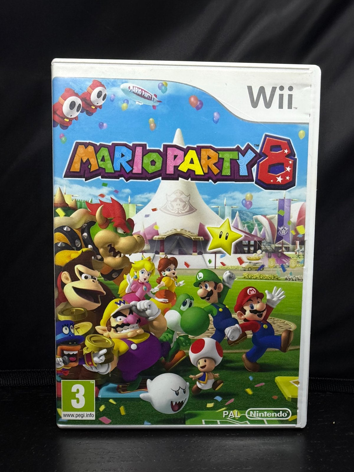 Mario Party 8 - Nintendo Wii (PAL), Spelcomputers en Games, Gebruikt, G, Overige genres, Eén computer