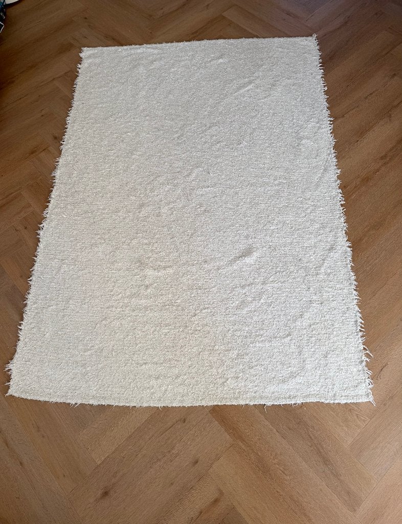 Zara Home cotton rug 160x230cm, Wit, 150 tot 200 cm, 200 cm of meer, Ophalen of Verzenden