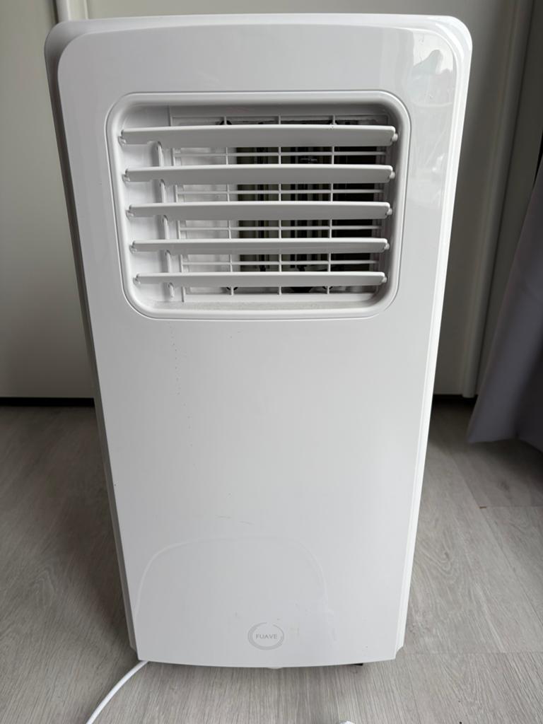 Mobiele airco, Fuave, 785W, met afstandsbediening, Minder dan 60 m³, 3 snelheden of meer, Ophalen of Verzenden, Zo goed als nieuw