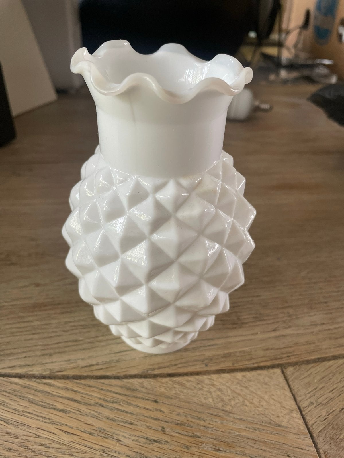 Riverdale Witte Ananas Vaas - Vintage Stijl, Ophalen of Verzenden