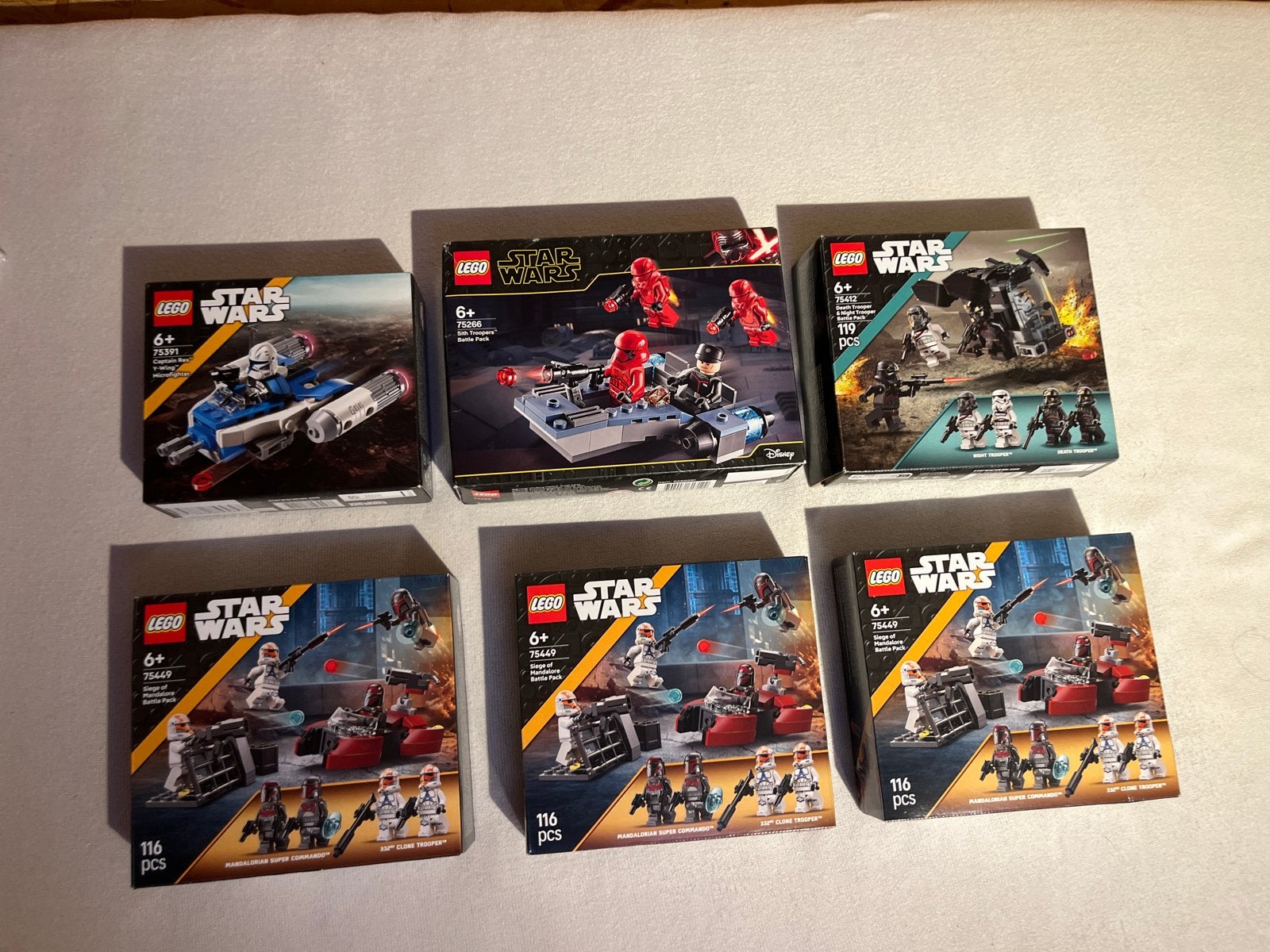 LEGO Star Wars Collectie: 6 Nieuwe Sets, Ophalen of Verzenden, Nieuw, Overige merken