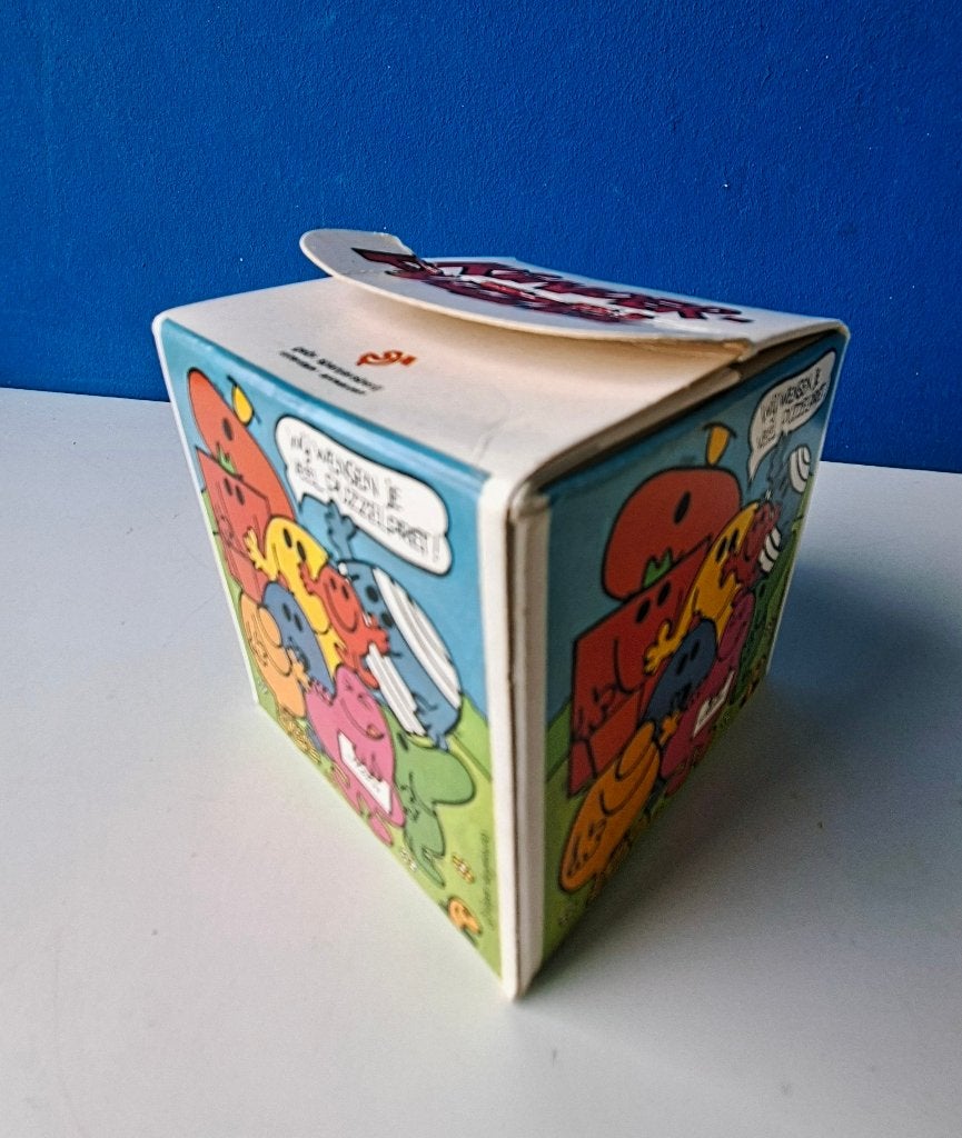 Oud puzzeltje Meneertjes (en Mevrouwtjes)/Roger Hargreaves, Ophalen of Verzenden, Minder dan 500 stukjes, Gebruikt, Legpuzzel