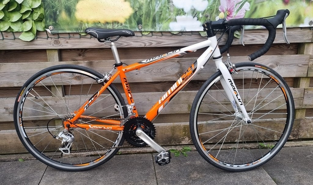 racefiets kids marlin rimini 24 inch (600c), Fietsen en Brommers, Fietsen | Racefietsen, Gebruikt, Aluminium, Minder dan 49 cm