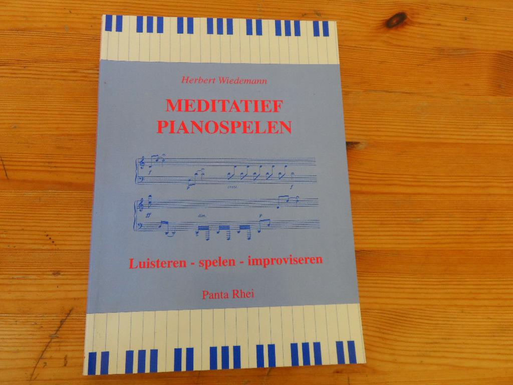 Herbert wiedemann - mediatief pianospelen, Ophalen of Verzenden, Zo goed als nieuw, Artiest of Componist, Piano