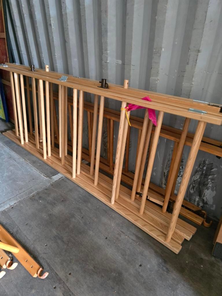 Klimrek 4 delen met loopwerk, glijbaan springplank., Doe-het-zelf en Verbouw, Ladders en Trappen, Ophalen